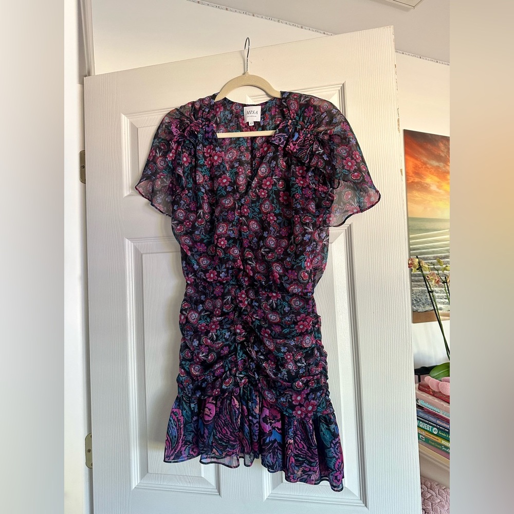 Misa Los Angeles dress size XS . Floral print . Excellent condition!!!